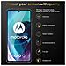 Cadorabo 3x Pellicola Armatura A Schermo Intero Compatibile Con Motorola Moto G71 5g In Trasparente Con Nero - 3x Vetro Temperato (tempered) Di Protezione Del Display In Durezza 9h Con 3d Touch - Foto miniatura 2