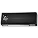 Riscaldatore Split Da Parete In Ceramica 2000 W Con Frontale In Vetro Nero Con Controllo Wifi E Timer - Foto miniatura 1