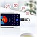 Adattatore Otg Da Lightning A Usb Trasferimento Dati E Ricarica Swissten - Foto miniatura 4
