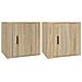Comodini 2 Pz Rovere Sonoma 50x39x47 Cm - Foto miniatura 2