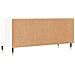 Mobile Porta Tv Bianco Lucido 100x34,5x44,5cm Legno Multistrato - Foto miniatura 8