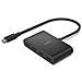 Hub 4 porte Da USB-C a USB-C 10000 Mbit /s Nero - Foto miniatura 1