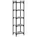 Libreria 5 Ripiani Grigio Sonoma 40x30x154cm Legno Multistrato - Foto miniatura 2
