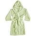 Accappatoio Con Cappuccio In Morbida Spugna Mod. Sophie Tinta Unita Vari Colori Xl Salvia - Foto miniatura 1