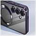 Cover Magsafe Per Samsung S23 Fe In Silicone Bordo Cromato - Foto miniatura 2