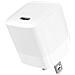 Caricabatterie Rapido Usb-c 30w 3a Pd Spina Us, Bianco - Foto miniatura 1
