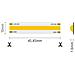 Striscia Led 5m Cob Ip20 Monocolore Da 15w /mt 24v - 4000k - Foto miniatura 2