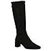 Black Casual Closed Boots Stivali Tessile Scarpe Donna Nero Eu 37, 9-25547-41-044 - Foto miniatura 1