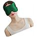 Maschera Per Dormire In Seta Per I Viaggi, Maschera Morbida Per Gli Occhi Per Dormire Green - Foto miniatura 1