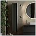 Colonna Bagno Adam Sospesa 26x138h Nero Frassinato - Foto miniatura 1