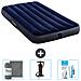 Set Materassino Gonfiabile - 191x99x25 Cm - Blu - Include Accessori Coordinati Cb11 - Foto miniatura 1