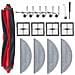 Kit Di 17 Accessori Per Aspirapolvere Compatibile Con Roborock Q10 S5+ - Spazzola Principale, Filtri, Panni & Spazzole Laterali - Foto miniatura 1