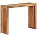Tavolo Consolle 110x30x76 cm in Legno Massello di Acacia - Foto miniatura 1