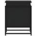 Contenitore con Coperchio Nero 40x40x51,5 cm in Truciolato - Foto miniatura 5