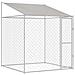 Gabbia per cani 200 x 200 x 258 cm Acciaio e PE - Foto miniatura 1