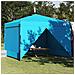 Tenda Aggiuntiva Pop-Up Blu 300 x 300 cm Tessuto - Foto miniatura 2
