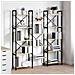 Libreria rovere sonoma 156 x 25 x 167.5 cm Legno multistrato - Foto miniatura 4