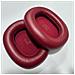 Cuscinetti Auricolari Di Ricambio Compatibili Con Cuffie Bang & Olufsen Beoplay H95 - Pelle Di Pecora Premium Red - Foto miniatura 4