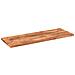 Piano Tavolo 140x50x3,8 cm Rettangolare Legno Massello Acacia - Foto miniatura 2