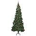 Albero di Natale Artificiale Angolare con 300 LED Verde 240 cm - Foto miniatura 3