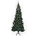 Albero di Natale Artificiale Angolare con 300 LED Verde 240 cm - Foto miniatura 4