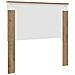 Testiera Rovere artigianale 100 cm Legno multistrato - Foto miniatura 6