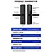Serratura Per Porta Intelligente Tuya Wifi Con Impronta Digitale Per Porte Interne In Legno - Tastierino, Accesso Con Chiave - Foto miniatura 4