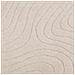 Tappeti per area Rotondo HUARTE Beige Ø 160 CM Poliestere - Foto miniatura 7