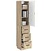 Set di armadi 2 pcs Rovere Sonoma 33 x 34,5 x 87 cm - Foto miniatura 2