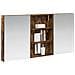 Set di Armadi da Bagno con porta 3 pcs 120 x 10,5 x 60,5 cm - Foto miniatura 3