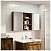 Set di Armadi da Bagno con porta 3 pcs 120 x 10,5 x 60,5 cm - Foto miniatura 4