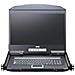 CL3116NX console a rack 47 cm (18.5") 1366 x 768 Pixel Metallo, Plastica Nero 1U - Foto miniatura 3