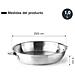 56720 - Corpo per pentola combinata, acciaio inox 18/10, finitura interna, - Foto miniatura 2