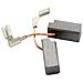 Spazzole di carbone per Skil HD 1605 Tipo 2 - 6,35 x 6,35 x 14 mm - coppia - Foto miniatura 2