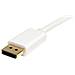 Cavo adattatore Mini DisplayPort 1.2 a DisplayPort 4k bianco da 2m - M / M - Foto miniatura 4