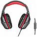 Cuffie Gaming Creon GXT 344 con Cavo e Microfono Colore Nero / Rosso - Foto miniatura 4