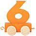 Trenino Dei Numeri Colorato ""6"" Legler - Foto miniatura 1