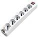 Multipresa Ciabatta 6 Posti Bipasso / schuko Presa Tedesca 10/16a Cavo 1,5mt Interruttore Luminoso - Sku 8713 - Foto miniatura 1