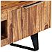 Mobile Porta Tv 140x30x40cm In Legno Massello Di Sheesham - Foto miniatura 4