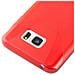 Custodia Compatibile Con Samsung Galaxy Note 5 In Rosso Cremisi - Coperchio Protettivo In Silicone Tpu Flessibile - Foto miniatura 3