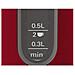 Twk4p434 Bollitore Elettrico 1,7 L Nero, Rosso 2400 W - Foto miniatura 3