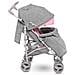 Irma Passeggino Leggero Pieghevole Con Posizione Sdraiata Con Freno Ruote Posteriori Zanzariera Coprigambe Parapioggia Manici Ruotabili A 360 Fino 15 Kg - Foto miniatura 3
