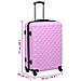 Trolley a Custodia Rigida Rosa ABS - Foto miniatura 5