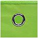 Scatole Portaoggetti con Coperchi 10pz Verdi 32x32x32cm Tessuto - Foto miniatura 2