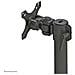 Supporto da Scrivania FPMA-D960DVBLACKPLUS per 2 Monitor Curvi - Foto miniatura 3