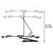 Supporto A Parete Per Monitor Tv 32-60"" Completamenti Mobili, Estensibili, Orientabili, Orientabili, Inclinabili, Girevoli, Ultrapiatti, Slimline-a-466-b - Foto miniatura 2