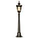 Lampioncino Paletto Da Esterno Medio 1 Luce Bronzo Antico Ip44, E27 - Foto miniatura 1