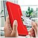 Custodia A Portafoglio Samsung Galaxy A32 5g Multiscomparto Supporto Video Rossa - Foto miniatura 5