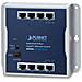 Planet Industrial 8-port 10/100/1000t Wall-mounted - Switch - Kupferdraht Non Gestito Blu, Grigio (industrial 8-port - 1 - Foto miniatura 1