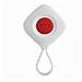 SOS-100, Allarme, Batteria, Rosso, Bianco, ABS sintetico, CR2032 - Foto miniatura 1
